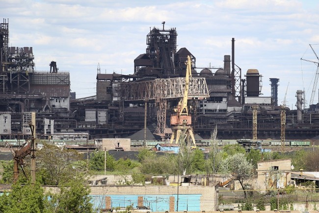 顿涅茨克领导人：将拆除马里乌波尔的亚速钢铁厂