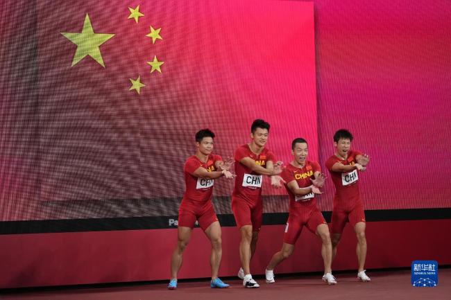国际奥委会：中国田径男子4X100米接力获奥运铜牌
